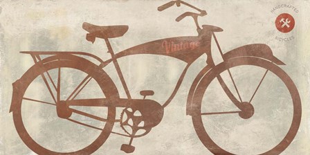 Vintage Bike by Skip Teller art print