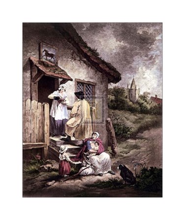 Dram by George Morland art print