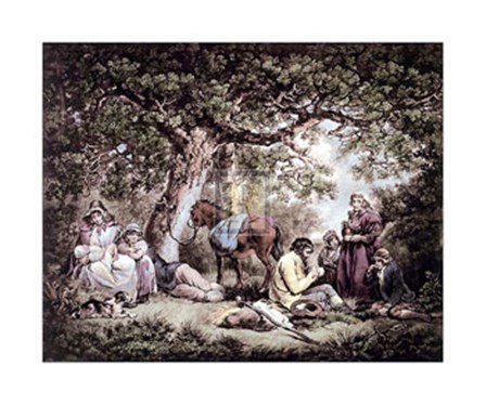 Travellers by George Morland art print