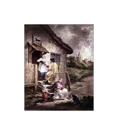 Dram by George Morland art print