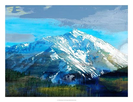 Blue Mountain by Sisa Jasper art print