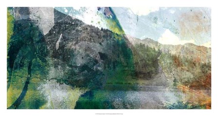 Mountain Abstract I by Sisa Jasper art print