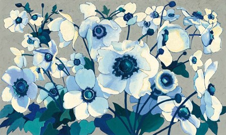 Anemones Japonaises I by Shirley Novak art print