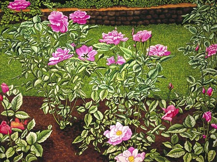Rose Garden by Thelma Winter art print