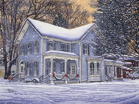 Hometown Holiday by Thelma Winter art print