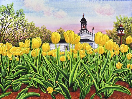 Hear The Bells by Thelma Winter art print