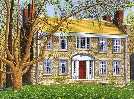 The Hull House by Thelma Winter art print
