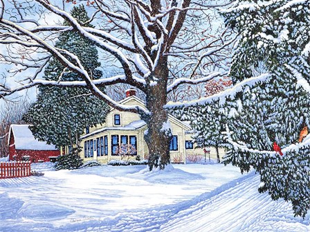 Back Creek Road by Thelma Winter art print