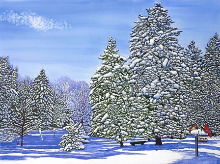 Bear Run by Thelma Winter art print