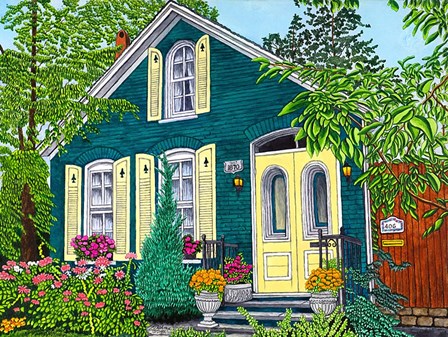Buffalo Garden Walk I by Thelma Winter art print