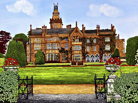 Ireland - Adare Manor, Co Limerick by Thelma Winter art print