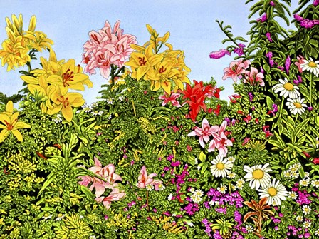 Lovely Lillies by Thelma Winter art print