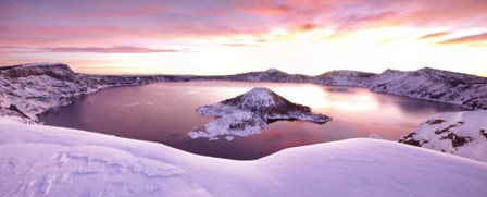 Crater Lake by Thomas Haney art print