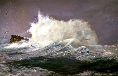 Turbulent by Thomas Linker art print