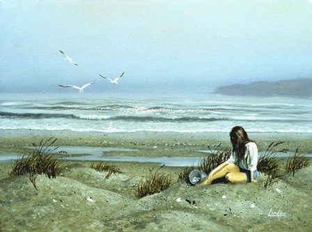 Day on the Beach 12 by Thomas Linker art print