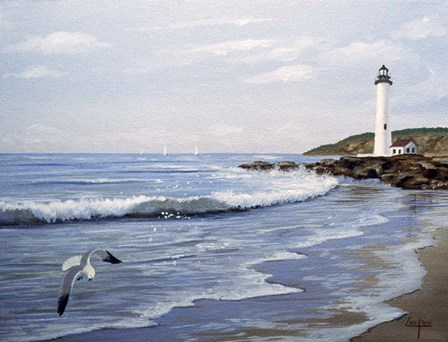 Lighthouse 11 by Thomas Linker art print