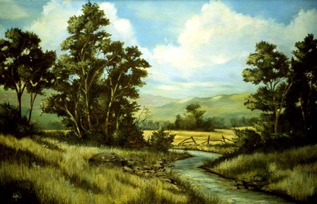 Summer Landscape 2 by Thomas Linker art print