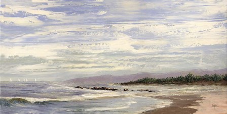 Distant Sails by Thomas Linker art print