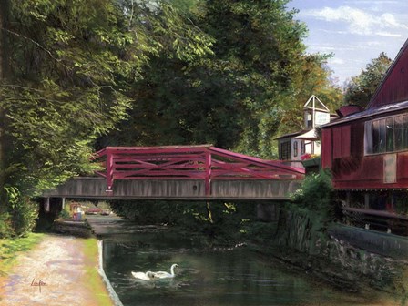 Machanic Street Bridge by Thomas Linker art print