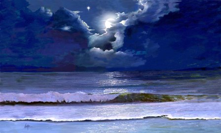 Moonscape by Thomas Linker art print