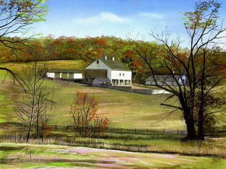 Valley Forge Farm by Thomas Linker art print