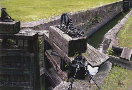 Canall 2 by Thomas Linker art print