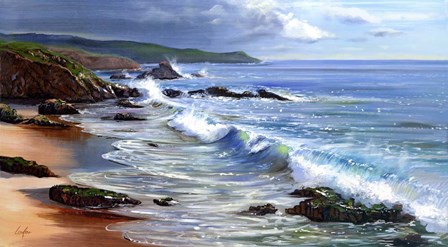 Seascape by Thomas Linker art print
