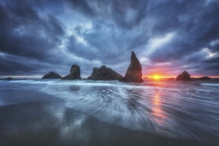 Moody Blues of Oregon by Darren White Photography art print