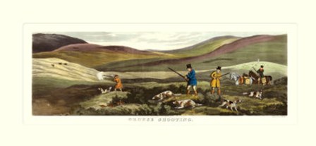 Grouse Shooting by Henry Alken Jr. art print