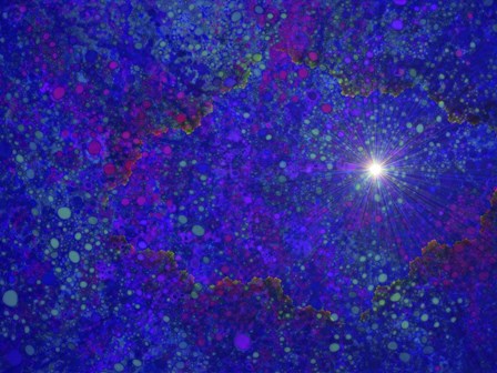 Burning a Hole in Spacetime by MusicDreamerArt art print