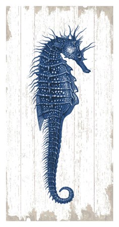 Seahorse in Blue I by Sparx Studio art print