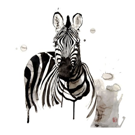 Zebra I by Philippe Debongnie art print