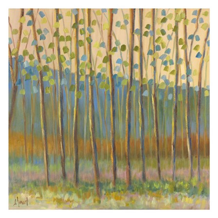 Through Pastel Trees by Libby Smart art print