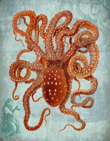 Octopus 2 by Fab Funky art print