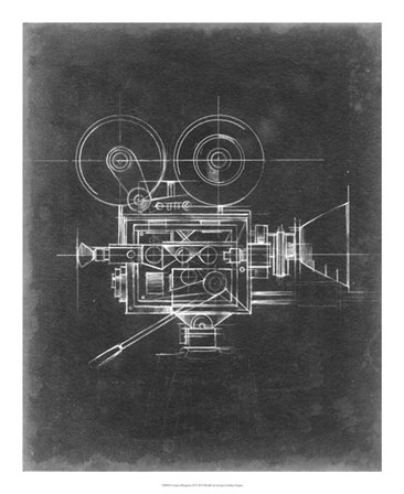 Camera Blueprints II by Ethan Harper art print