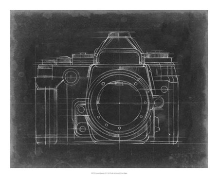 Camera Blueprints IV by Ethan Harper art print