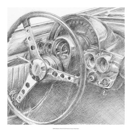 Behind the Wheel II by Ethan Harper art print