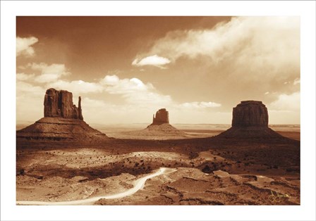 Monument Valley by John Jones art print
