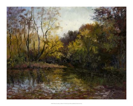 Bend in the River at Morrow by Mary Jean Weber art print