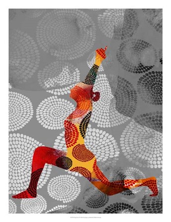 Yoga Pose IV by Sisa Jasper art print