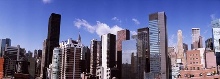 Buildings in New York City by Panoramic Images art print