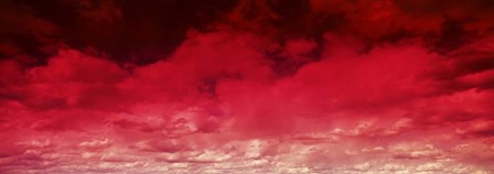 Red Cloud Sky by Panoramic Images art print