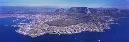 Aerial View of Cape Town, South Africa by Panoramic Images art print