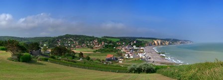 Pourville, France by Panoramic Images art print