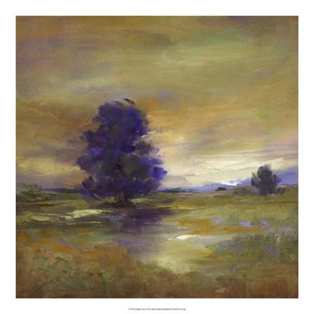 Purple Tree by Sheila Finch art print