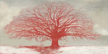 Red Tree by Alessio Aprile art print
