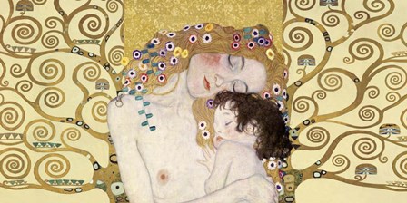 Motherhood I by Klimt Patterns art print