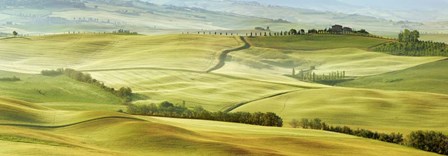 Tuscany Landscape, Val d&#39;Orcia, Italy by Frank Krahmer art print