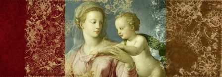 Holy Virgin (after Bronzino) by Simon Roux art print