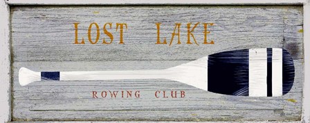 Lost Lake Rowing by Beth Albert art print